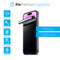 FixPremium - Privacy Screen Protector für Apple iPhone 15 Pro
