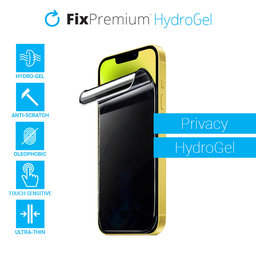 FixPremium - Privacy Screen Protector für Apple iPhone 13, 13 Pro und 14