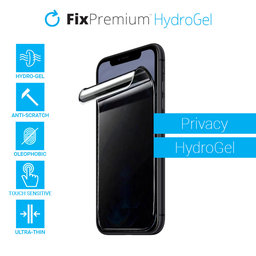 FixPremium - Privacy Screen Protector für Apple iPhone X, XS und 11 Pro