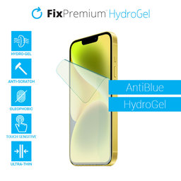 FixPremium - AntiBlue Screen Protector für Apple iPhone 13, 13 Pro und 14