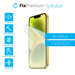 FixPremium - AntiBlue Screen Protector für Apple iPhone 13, 13 Pro, 14 und 16e