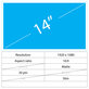 14 LCD Slim Matte 30 pin-Full HD Ohne Griffe