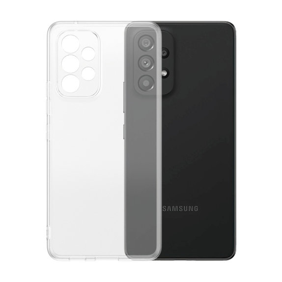 Hülle TPU für Samsung Galaxy A53 5G, Transparent, SAFE by PanzerGlass