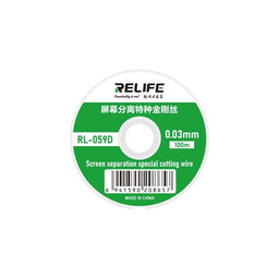 Relife RL-059D - Draht zum Trennen von LCD-Displays (0.03mm x 100M)