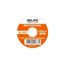 Relife RL-059F - Draht zum Trennen von LCD-Displays (0.08mm x 100M)