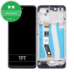 Motorola Moto G14 - LCD Display + Touchscreen Front Glas + Rahmen (Steel Gray) TFT