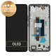 Xiaomi Redmi Note 13 Pro+ 23090RA98C - LCD Display + Touchscreen Front Glas + Rahmen (Midnight Black) - 560002N16U00 Genuine Service Pack