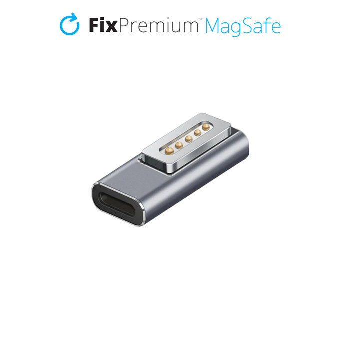 FixPremium - Ermäßigung USB-C - MagSafe 1, silber