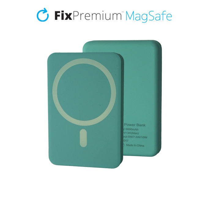 FixPremium - MagSafe PowerBank 5000mAh, blau