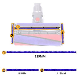 Dyson V6, V7, V8, V10, V11 - Weiche Plüschstreifen