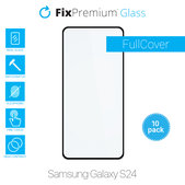 FixPremium FullCover Glass - Gehärtetes Glas für Samsung Galaxy S24 (10 Pack)