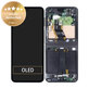 Samsung Galaxy Z Flip 6 F741B - LCD Display + Touchscreen Front Glas + Rahmen (Crafted Black) - GH82-35014E Genuine Service Pack