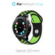FixPremium - Silikon-Sportarmband für Garmin (20mm), schwarz