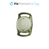FixPremium - AirTag Halsband für Hunde und Katzen, grün