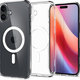 Spigen - Hülle Ultra Hybrid mit MagSafe für iPhone 16 Plus, weiss