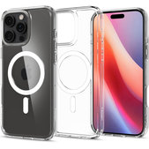 Spigen - Hülle Ultra Hybrid mit MagSafe für iPhone 16 Pro, weiss
