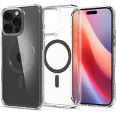 Spigen - Hülle Ultra Hybrid mit MagSafe für iPhone 16 Pro, schwarz