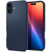 Spigen - Hülle Liquid Air für iPhone 16, navy blue