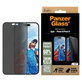 UWF Privacy Panzerglas mit Applikator für iPhone 16/15, Schwarz, PanzerGlass