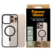 Hülle HardCase mit MagSafe für iPhone 16 Pro Max, schwarz, PanzerGlass
