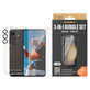 Bundle Hoops + Panzerglas UWF + Hard Case D3O für Samsung Galaxy S24, PanzerGlass