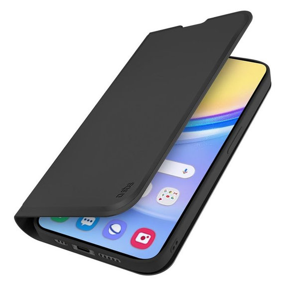 SBS - Hülle Book Wallet Smooth für Samsung Galaxy A16, schwarz