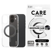 Kickstand Hülle mit MagSafe für iPhone 16, Schwarz, CARE