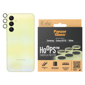 Kameralinsenschutz Hoops für Samsung A25 5G, Gelb, PanzerGlass