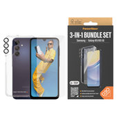 Bundle Hoops + Panzerglas UWF + Hard Case D3O für Samsung Galaxy A15/A15 5G, PanzerGlass