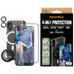 Bundle Hoops + UWF Panzerglas + Hard Case + Magnetic Ring Mount für iPhone 16 Plus, PanzerGlass