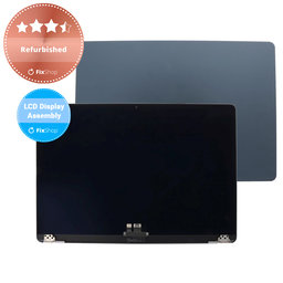 Apple MacBook Air 15" M2 A2941 (2023), M3 A3114 (2024) - LCD Display + Frontglas + Abdeckung (Midnight) Refurbished