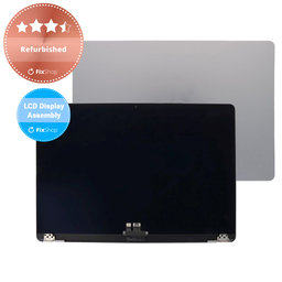 Apple MacBook Air 15" M2 A2941 (2023), M3 A3114 (2024) - LCD Display + Frontglas + Abdeckung (Space Gray) Refurbished