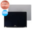 Apple MacBook Air 15" M2 A2941 (2023), M3 A3114 (2024) - LCD Display + Frontglas + Abdeckung (Space Gray) Refurbished