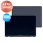 Apple MacBook Air 13" M3 A3113 (2024) - LCD Display + Frontglas + Abdeckung (Midnight) Refurbished