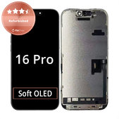 Apple iPhone 16 Pro - LCD Display + Touchscreen Front Glas + Rahmen Refurbished
