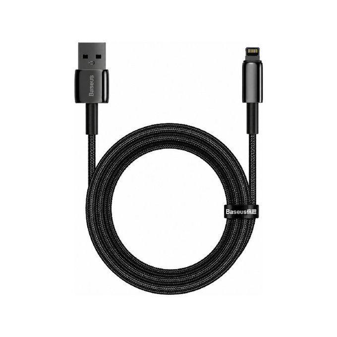 Baseus - Kabel Lightning/USB, 1.5m, schwarz