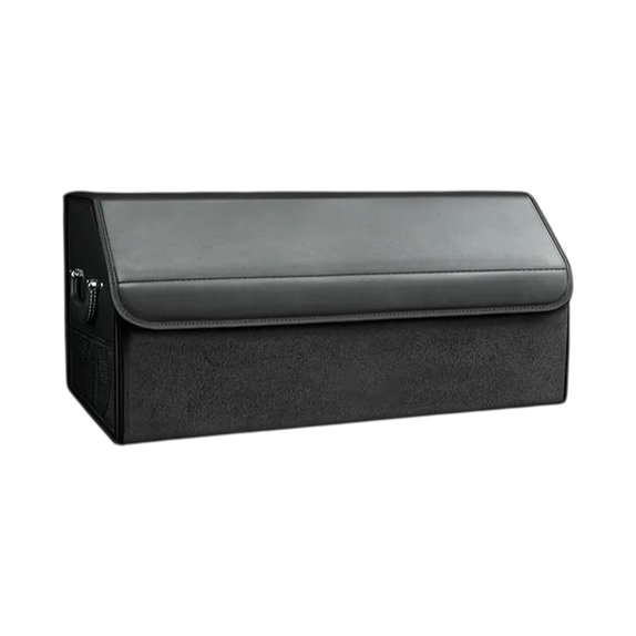 Faltbarer Kofferraum-Organizer aus Leder mit großem Fassungsvermögen - 75x31x31cm