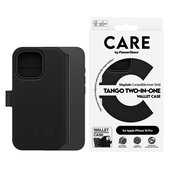 Wallet Tango Two-In-One Hülle mit MagSafe für iPhone 16 Pro, Schwarz, CARE