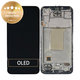 Samsung Galaxy M35 M356B - LCD Display + Touchscreen Front Glas + Rahmen (Black) - GH82-35001A Genuine Service Pack