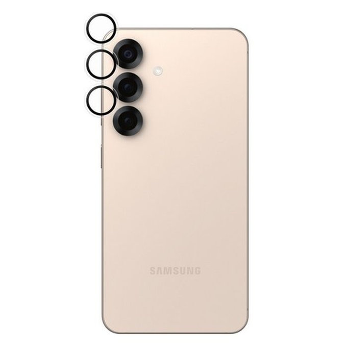 PanzerGlass - Kameraobjektiv-Schutzhülle Hoops für Samsung Galaxy S25+, transparent