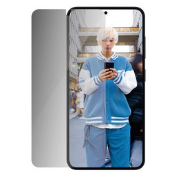 PanzerGlass - Gehärtetes Glas UWF Privacy mit aplikator für Samsung Galaxy S25, transparent
