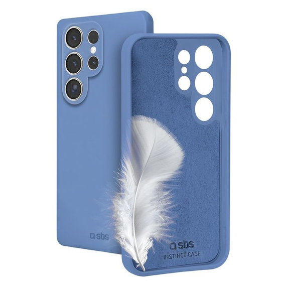 SBS - Hülle Instinct für Samsung Galaxy S25 Ultra, blau