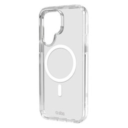 SBS - Hülle Light Mag für Samsung Galaxy S25 Ultra, transparent