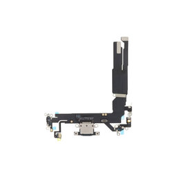 Apple iPhone 16 - Ladestecker Ladebuchse + Flex Kabel (Black)
