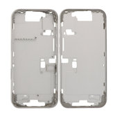 Apple iPhone 16 Pro - Mittelrahmen + Ein-/Ausschalter + Lautstärketasten (White Titanium)