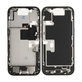 Apple iPhone 16 Pro - Mittelrahmen + Ein-/Ausschalter + Lautstärketasten (Black Titanium)