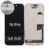 Apple iPhone 16 Pro - LCD Display + Touchscreen Front Glas + Rahmen Refurbished PRO