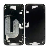 Apple iPhone 16 Plus - Mittelrahmen + Ein-/Ausschalter + Lautstärketasten (Black)
