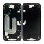 Apple iPhone 16 Plus - Mittelrahmen + Ein-/Ausschalter + Lautstärketasten (Black)