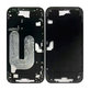 Apple iPhone 16 Plus - Mittelrahmen + Ein-/Ausschalter + Lautstärketasten (Black)